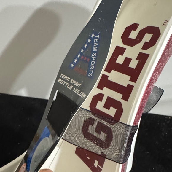 Texas A&M Aggies Glitter Shoe Wine Bottle Holder. 2015 model - Picture 4 of 11